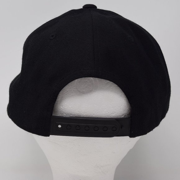 Sport Tek Space Jam Snapback Cap OSFA Unisex Black Embroidered Athleisure Street - Picture 5 of 8